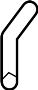 Image of Hose, Water BY - Passenger. image for your 2024 TOYOTA COROLLA SE Sedan