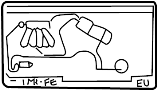 Image of Engine Decal image for your 2003 TOYOTA HIGHLANDER