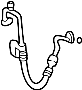 Image of A/C Refrigerant Discharge Hose image for your 2014 Toyota Prius c   