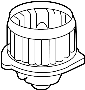 Image of HVAC Blower Motor image for your 2015 Toyota Corolla   