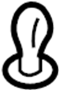View Clip. Seal. (Front, Upper) Full-Sized Product Image