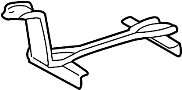 Image of Battery Hold Down image for your 2008 Toyota Highlander  Sport Sport Utility 