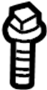 View Battery Hold Down Bolt Full-Sized Product Image 1 of 1