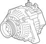 Image of Alternator image for your 2007 Toyota Tundra   