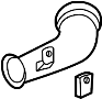 Image of Engine Air Intake Hose image for your 1999 TOYOTA TACOMA DELUXE 3400CC EFI, AUTOMATIC  4-SPEED