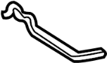 View Engine Timing Cover Gasket (Front, Lower) Full-Sized Product Image