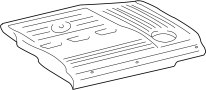 Image of Engine Cover image for your 1998 Toyota Tacoma   