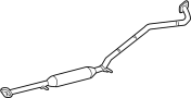 Image of Exhaust Pipe image for your TOYOTA TACOMA