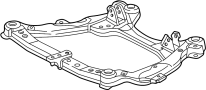 Image of Suspension. Crossmember. (Front). Engine Cradle. Part has. image for your 2020 Toyota Highlander  Hybrid Platinum Sport Utility 