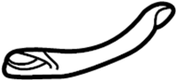 Image of Handle. Handle used to pull the. image for your 2020 Toyota 4Runner   