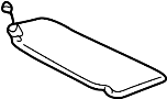 Image of Sun Visor (Left) image for your 2012 Toyota Sienna 2.7L A/T FWD Base Mini Passenger Van 
