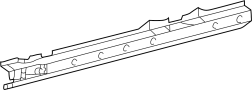 Image of Rocker Panel Reinforcement (Rear) image for your 2018 Toyota Corolla iM   