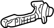 Image of Exterior Door Handle Base (Rear) image for your 2021 TOYOTA HIGHLANDER