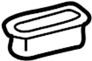 Image of Door Trim Panel Pocket image for your 2012 TOYOTA HIGHLANDER