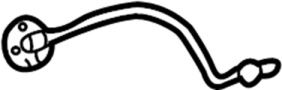 Image of Fuel Tank Vent Hose image for your 2012 TOYOTA HIGHLANDER