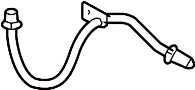 Image of Brake Hydraulic Hose image for your 2014 Toyota Corolla   