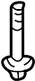 Image of Suspension Crossmember Bolt (Front, Rear, Upper) image for your 2012 Toyota RAV4   