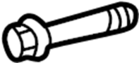 Image of Suspension Control Arm Bolt (Front, Rear, Lower) image for your 2003 Toyota Tacoma   