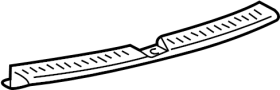 Image of Liftgate Trim Scuff Plate (Rear) image for your 2015 Toyota Avalon   