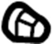 Image of Nut.  A solid metal or plastic. image for your 2000 TOYOTA