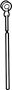 Image of Engine Oil Dipstick (Left) image for your 1994 TOYOTA CAMRY SEDAN, XLE