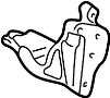 Image of Engine Mount Bracket (Front, Rear, Lower) image for your 2012 Toyota Camry  SE SEDAN 