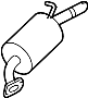 View Exhaust Muffler (Rear) Full-Sized Product Image