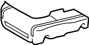 Image of Seat Cushion Pad (Front) image for your 2016 Toyota Tundra  SR Extended Cab Pickup Fleetside 