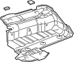 Image of Fuel Tank Shield (Rear) image for your Toyota Highlander  