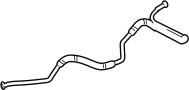 Image of A/C Pipe (Rear) image for your TOYOTA HIGHLANDER
