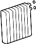 View A/C Evaporator Core Full-Sized Product Image 1 of 2
