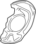 Image of Brake Dust Shield image for your 2007 Toyota Highlander 3.3L V6 A/T AWD Limited Sport Utility 