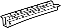 Image of Floor Side Rail Reinforcement (Front, Rear) image for your 2009 Toyota Tundra   
