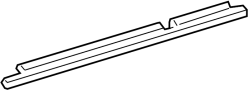 View Weatherstrip. Belt. (Rear) Full-Sized Product Image 1 of 2