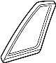 Image of Seal. Glass. Door. (Rear). Door Glass Seal. Side. image for your 2003 TOYOTA HIGHLANDER