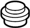 View Suspension Strut Mount Cap (Rear, Upper) Full-Sized Product Image