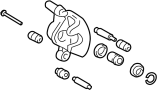 View Disc Brake Caliper (Rear) Full-Sized Product Image