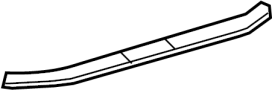View Liftgate Trim Scuff Plate (Rear) Full-Sized Product Image 1 of 2