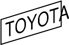 Image of Hatch Emblem. Hatch Emblem. Decal. image for your 2013 TOYOTA SIENNA