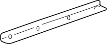 View Molding. Dam. (Upper, Lower) Full-Sized Product Image 1 of 2