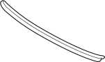 Image of Grille Molding (Front, Rear, Upper, Lower) image for your 2005 TOYOTA CAMRY SE 2400CC 16-VALVE DOHC EFI, AUTOMATIC  5-SPEED