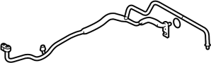 Image of Suction pipe. Tube, Suction, NO.1. image for your 2003 TOYOTA HIGHLANDER