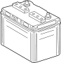 Image of Vehicle Battery image for your 2017 TOYOTA SEQUOIA