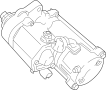 Image of Starter Motor image for your 2019 Toyota Prius AWD-e   