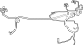 Image of Engine harness. WIRE, ENGINE ROOM MA. image for your 2020 Toyota GR Supra   