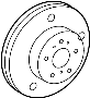 Image of Disc Brake Rotor (Front) image for your 2023 TOYOTA TACOMA Limited Crew Cab Pickup Fleetside 3.5L  4WD