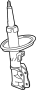 Image of Suspension Strut image for your 2009 Toyota Yaris   