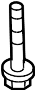 View Bolt. Cradle. Engine. (Front) Full-Sized Product Image