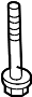 View Bolt. Cradle. Engine. (Rear) Full-Sized Product Image