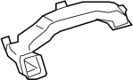 Image of Instrument Panel Air Duct (Rear, Upper) image for your 1998 Toyota Tacoma 2.4L A/T 4WD DLX Extended Cab Pickup Fleetside 